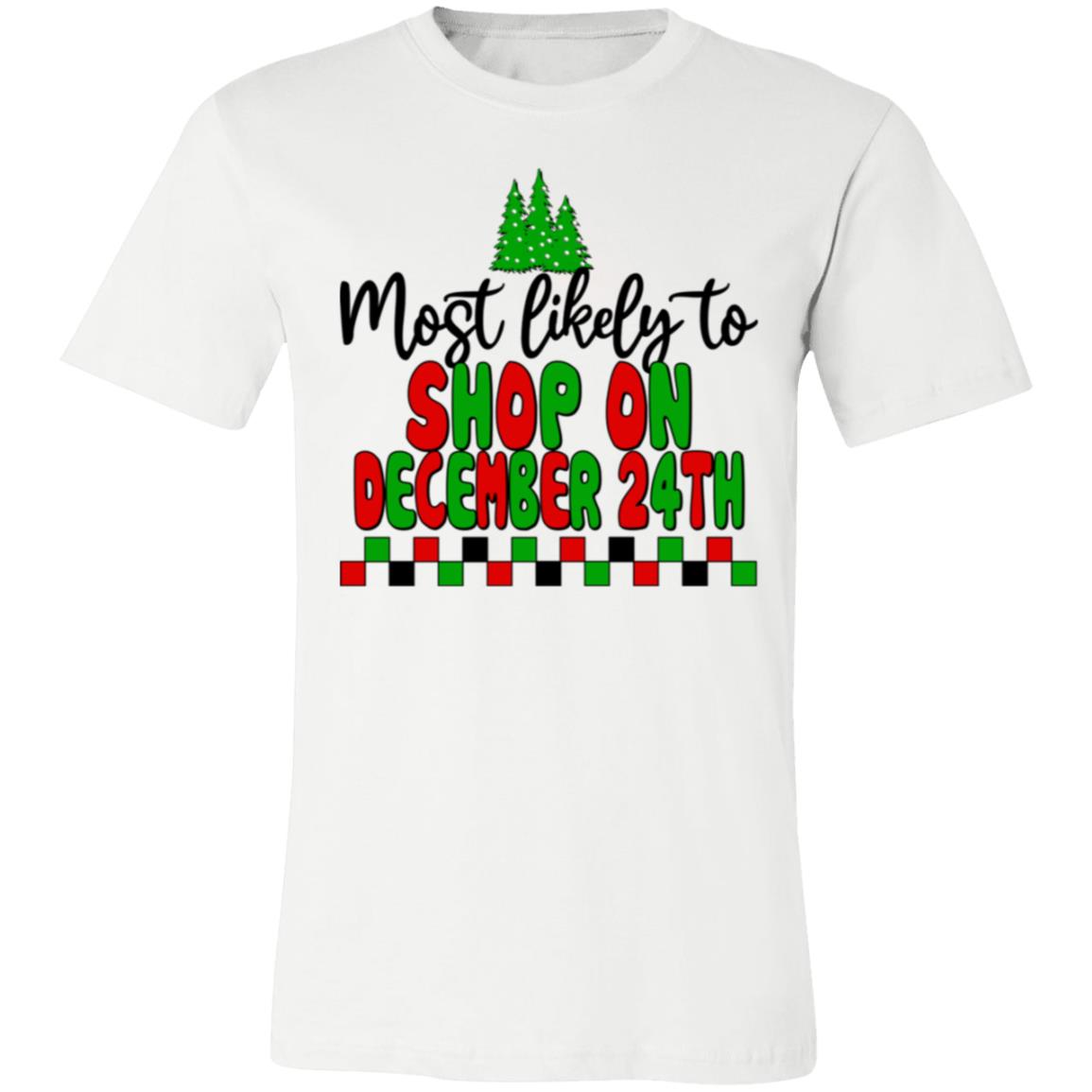 Most Likely to...Christmas T-Shirts for the Family